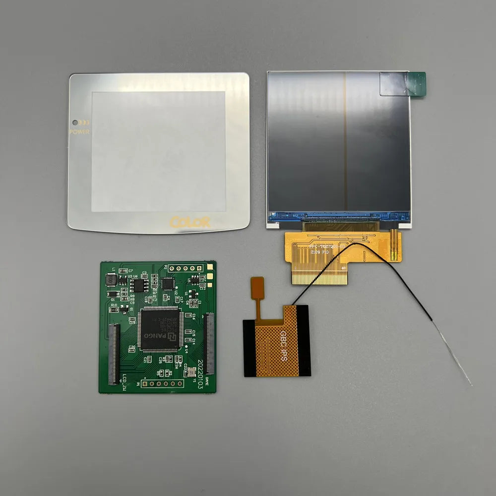 2.6' IPS High Brightness LCD Screen Is Suitable for Nintendo Game Boy Color IPS GBC LCD Support Pixel Display Game console repair parts