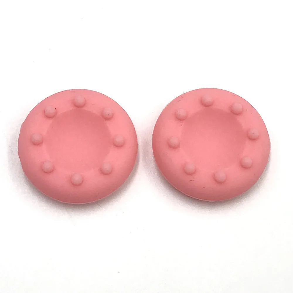 10PCS Colorful Rubber Silicone Cap Stick Grips Cover For PS4 PS3 PS2 For XBOX 360 XBOX ONE Controller Joystick Thumb Stick Caps Game console repair parts