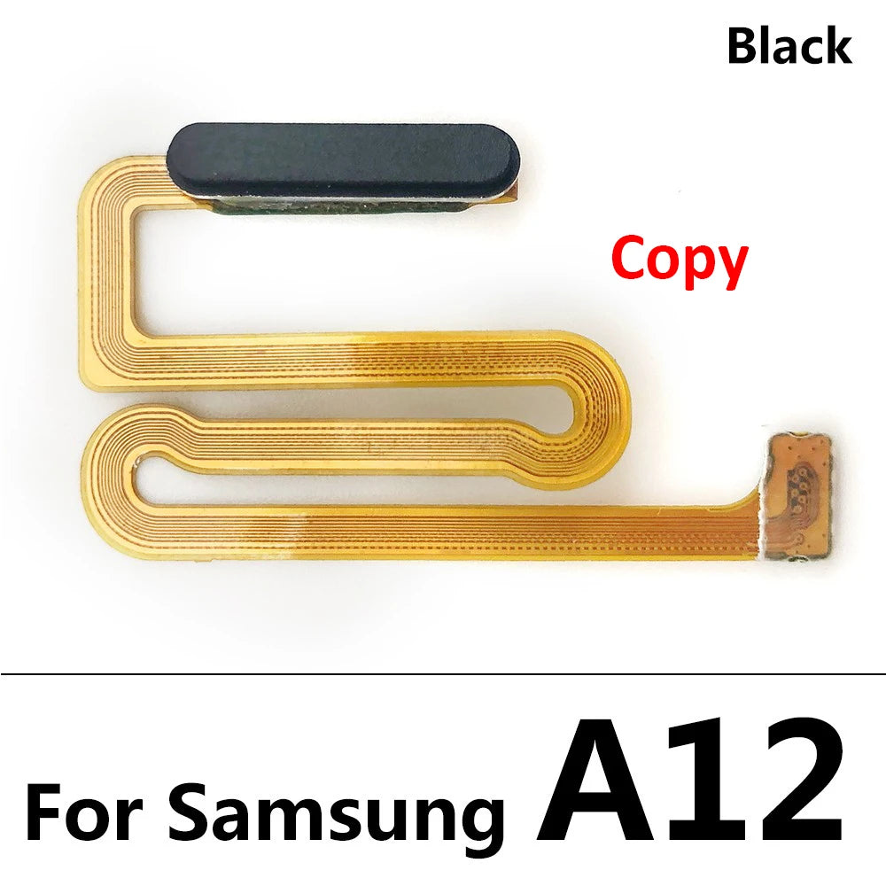 New For Samsung A12 A22 A32 4G 5G Fingerprint Sensor Home Return Key Menu Button Flex Ribbon Cable Samsung phone repair parts