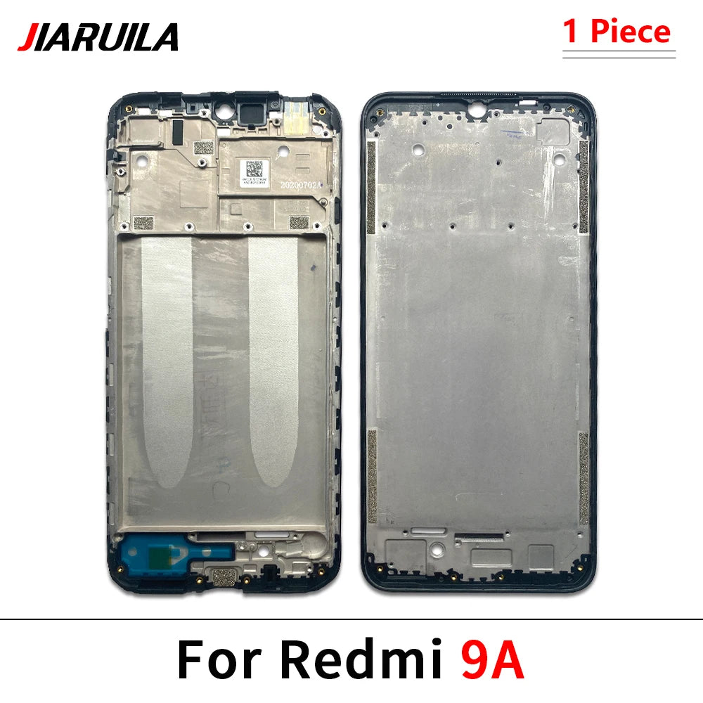 10Pcs Middle Frame Housing For Xiaomi Redmi 7A 8 8A 9 9A 9C 9T 10 10A 10C 12 12C 4G 5G Middle Frame Bezel Plate Cover Rear Bezel  Xiaomi  Xiao mi phone repair parts
