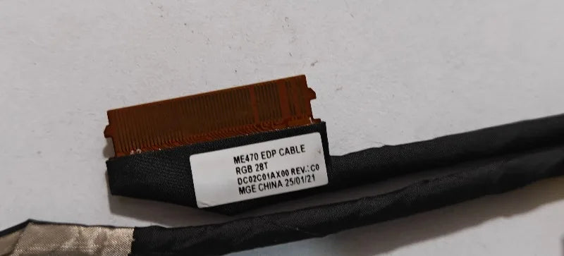 For ME470 ThinkPad E14 Gen7 EDP Cable USB IO Fingerprint Board RGB IR 28T 22T DC02C01AX00/AW00 /AV10 ME470/471 Intel NS-G692 Lenovo laptop repair parts