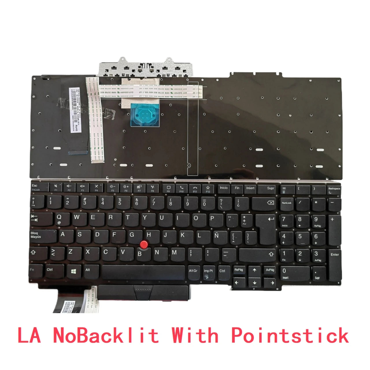 New US Spanish Latin Laptop Backlit Keyboard For Lenovo Thinkpad E15 Gen2 Notebook PC Replacement Lenovo laptop repair parts