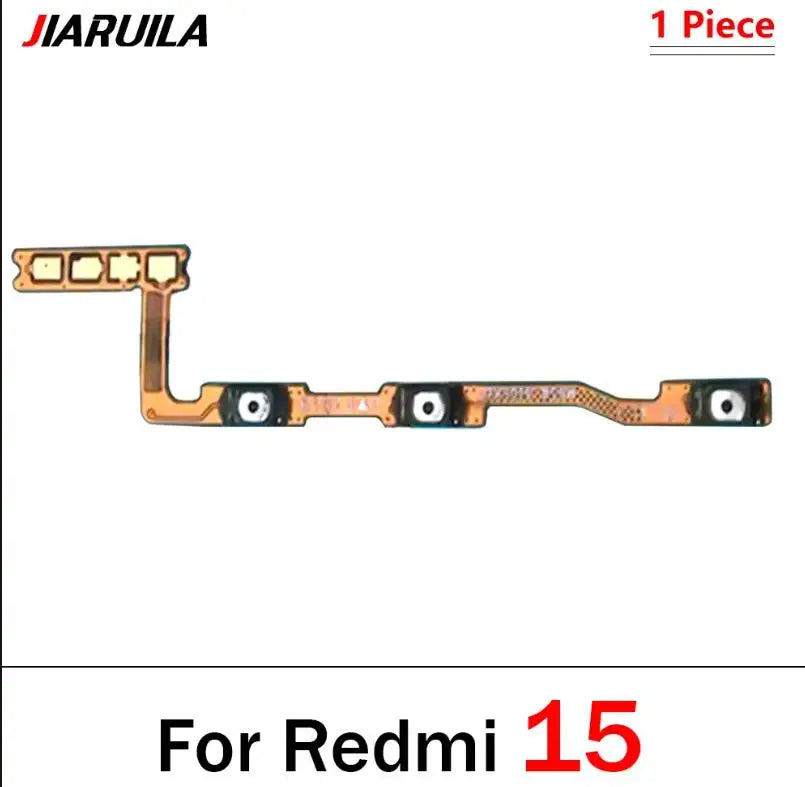 New For Xiaomi Redmi 9 10 9A 8 8A 10A 10C 12C 9C 9T 12 13 13C 14C 15 15C Power Volume Button Key Flex Cable Repair Parts  Xiaomi  Xiao mi phone repair parts