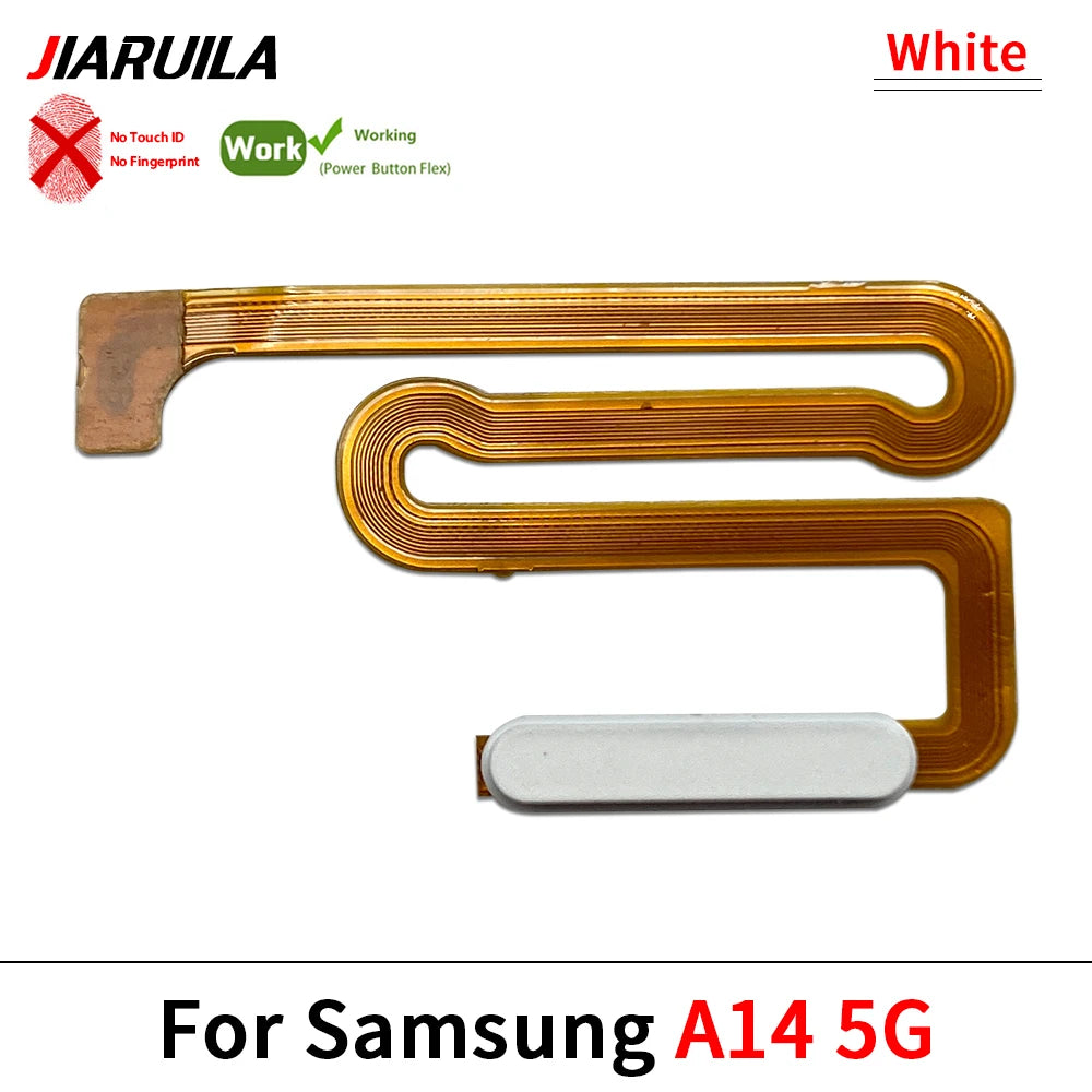 New Fingerprint Sensor Home Return Key Menu Button Flex Cable For Samsung A04s A13 A14 A24 A34 A54 4G 5G Samsung phone repair parts
