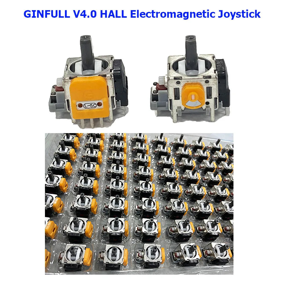 10PCS GINFULL V3.0 V4.0 3D Hall Electromagnetic Joystick for PS5 PS4 Xbox360 Xbox Series Analog Hall Effect Rocker Sensor Module Game console repair parts