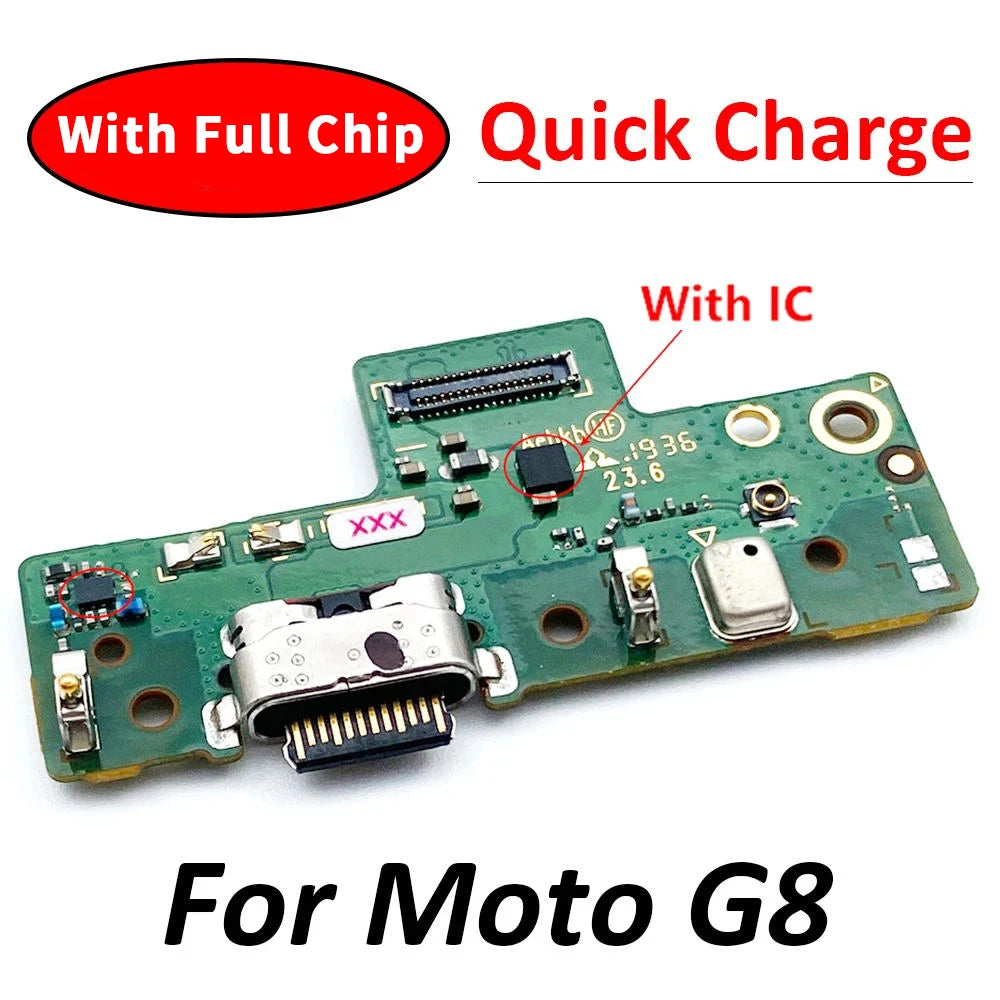 Charger Board Flex For Motorola Moto G8 Power Lite XT2045-1 XT2045-2 USB Port Connector Dock Charging Flex Cable Motorola phone repair parts
