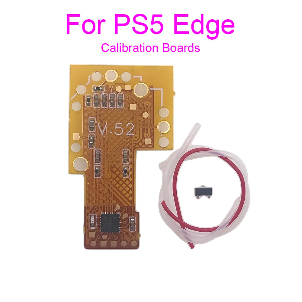 For PS5 Elite Gamepad DualSense Edge Wireless Controller Module Hall Effect Analog Joystick Calibration Boards V52 Driver PCB Game console repair parts