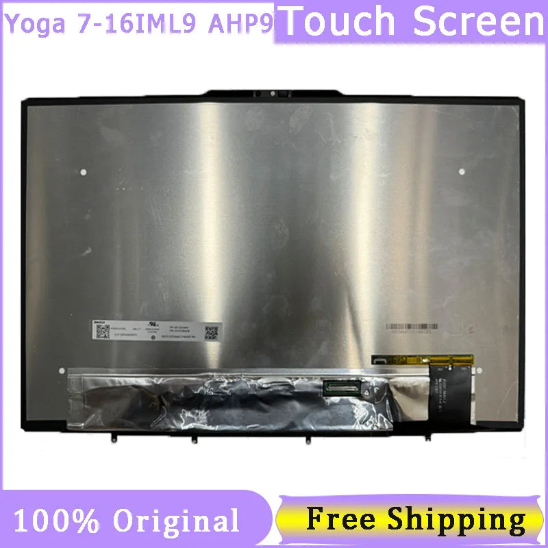 16 Inch Touch Screen For Lenovo Yoga 7 2-in-1 16AHP9 16IML9 Display Assembly  Replacement 1920x1200 FHD With Frame Lenovo laptop repair parts