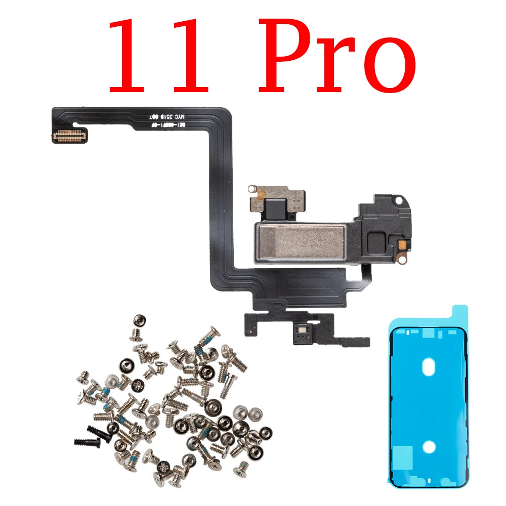 Speaker For iPhone X Xs 11 12 Pro Max XR Proximity Sensor Sound Earpiece Speaker Flex Cable Phone Parts iPhone phone repair parts