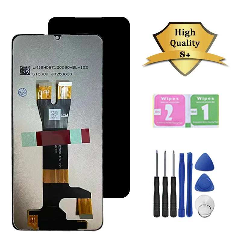 6.75"New For ZTE A76 Display Screen For ZTE Blade A76 4G LCD Z2474 Display Touch Screen Digitizer Assembly Replacement ZTE phone repair parts