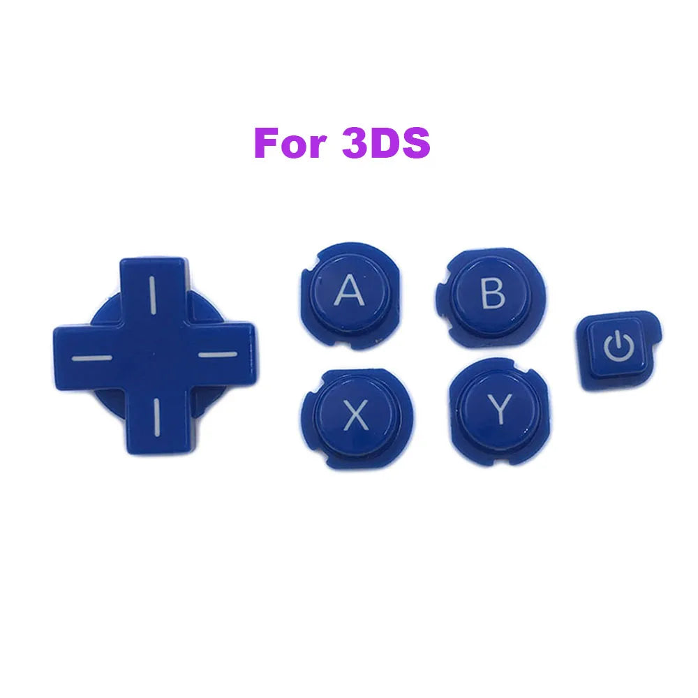 1-3sets A B X Y L R ZR ZL Full Set Buttons For NEW3DS/New 3DS XL NEW 3DS LL Home On Of Power Buttons For 3DS ABXY D-Pad Buttons Game console repair parts