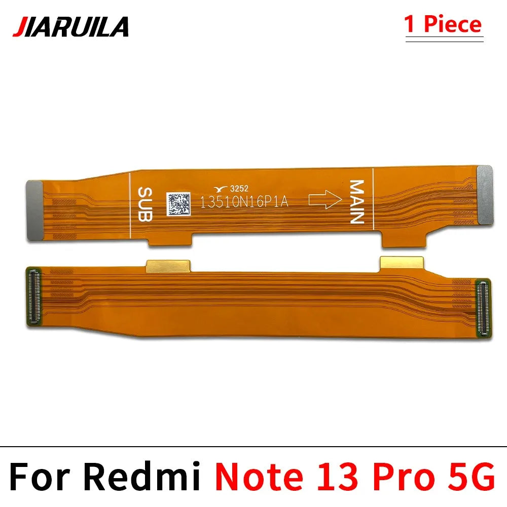 New For Xiaomi Redmi Note 13 Pro Plus 4G 5G Dock Connector USB Charger Charging Board Port Main Mainboard Flex Cable Xiaomi  Xiao mi phone repair parts