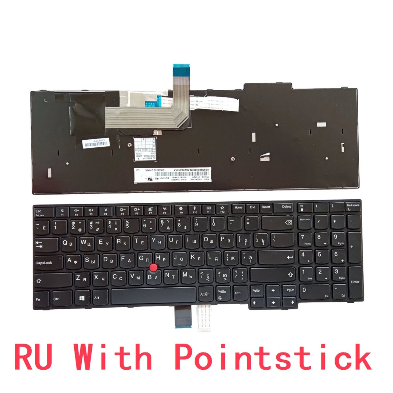 New US Russian Spanish Latin Brazil Laptop Keyboard For Lenovo Thinkpad E570 E575 E570C Notebook PC Replacement Lenovo laptop repair parts
