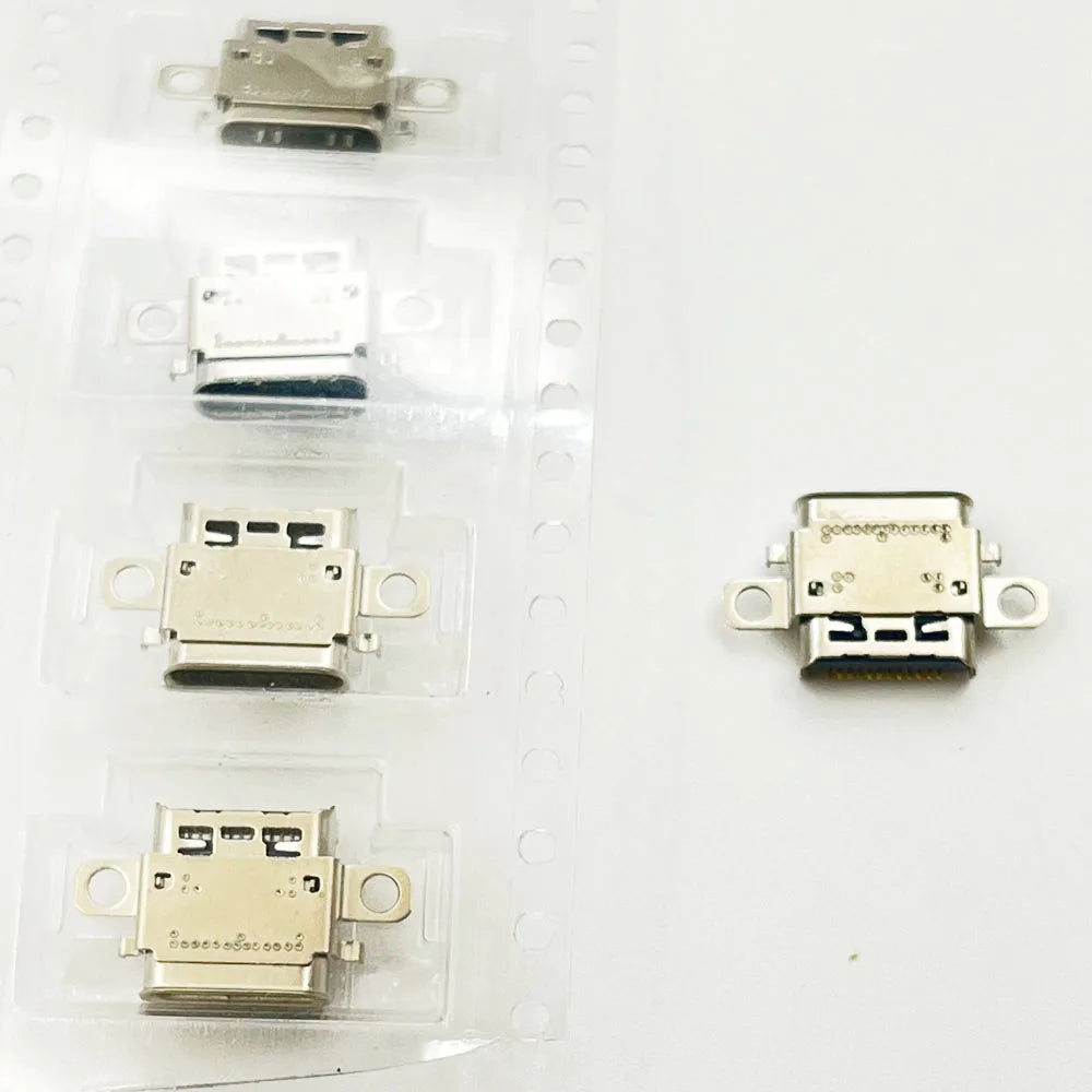 10PCS USB-C Charging Port Socket Jack HEG-001 For Nintendo Switch OLED Game console repair parts