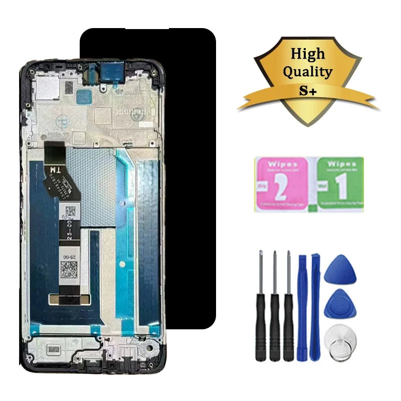 6.72'' High Quality For Motorola Moto G57 LCD XT2537-2 Display Touch Panel Digitizer Assembly For Moto G57 LCD Replacement Motorola phone repair parts