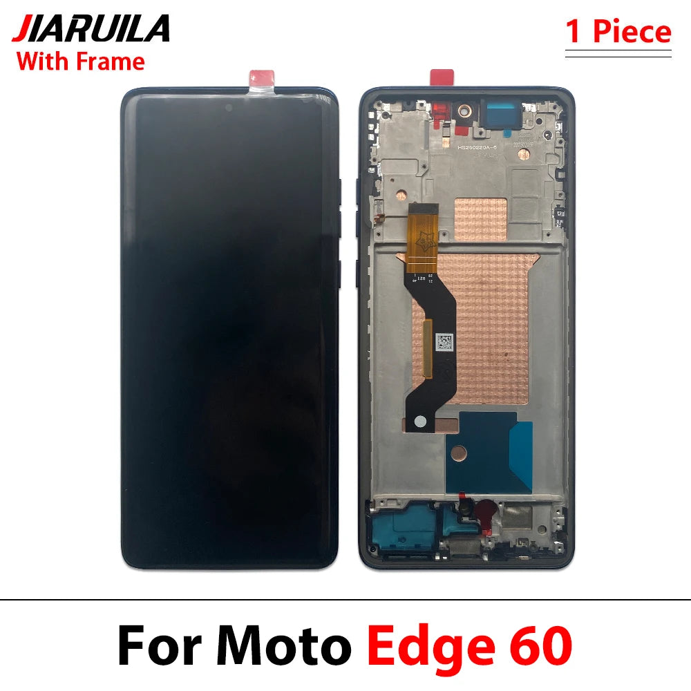 LCD Display Touch Screen Digitizer Assembly For Motorola Moto Edge 60 Pro Fusion Stylus E13 E22 E32 E20 E40 LCD Motorola phone repair parts