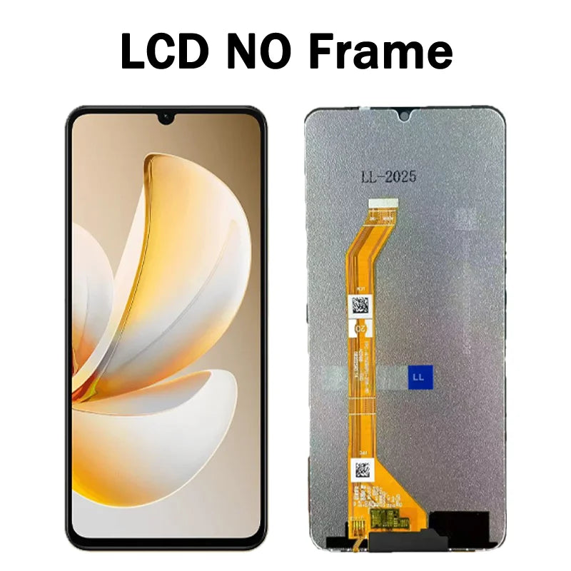 6.74" AAA Quality For Realme Narzo 80 Lite 4G LCD Display Touch Screen Digitizer For Realme Narzo 80Lite 4G LCD Replacement Oppo phone repair parts Realme phone repair parts