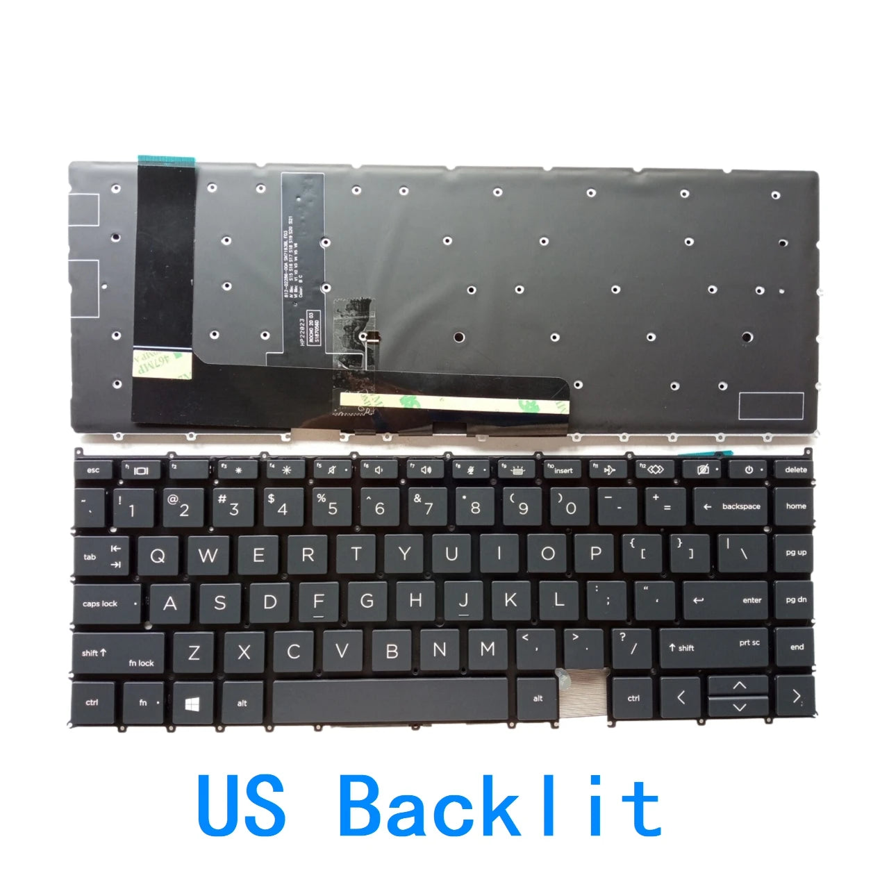New US Spanish Language  Backlit Keyboard For HP EliteBook x360 1040 G7 1040 G8 Notebook PC Replacement Keyboard  HP laptop repair parts