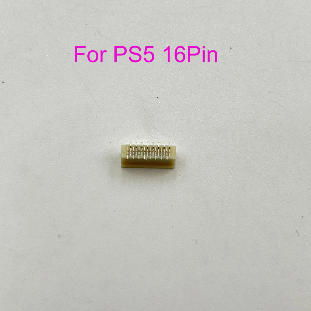 3PCS 16Pin 12Pin 14Pin Charing Ribbon Cable  / L2 R2 Flexible Ribbon To Board FPC Connect Socket Clip For PS4 Slim Pro PS5 Game console repair parts