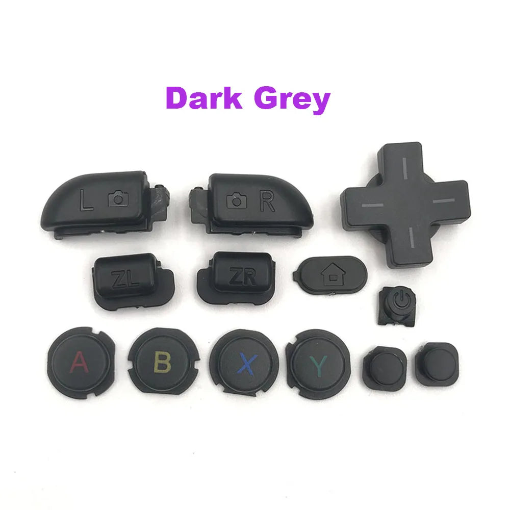 1-3sets A B X Y L R ZR ZL Full Set Buttons For NEW3DS/New 3DS XL NEW 3DS LL Home On Of Power Buttons For 3DS ABXY D-Pad Buttons Game console repair parts