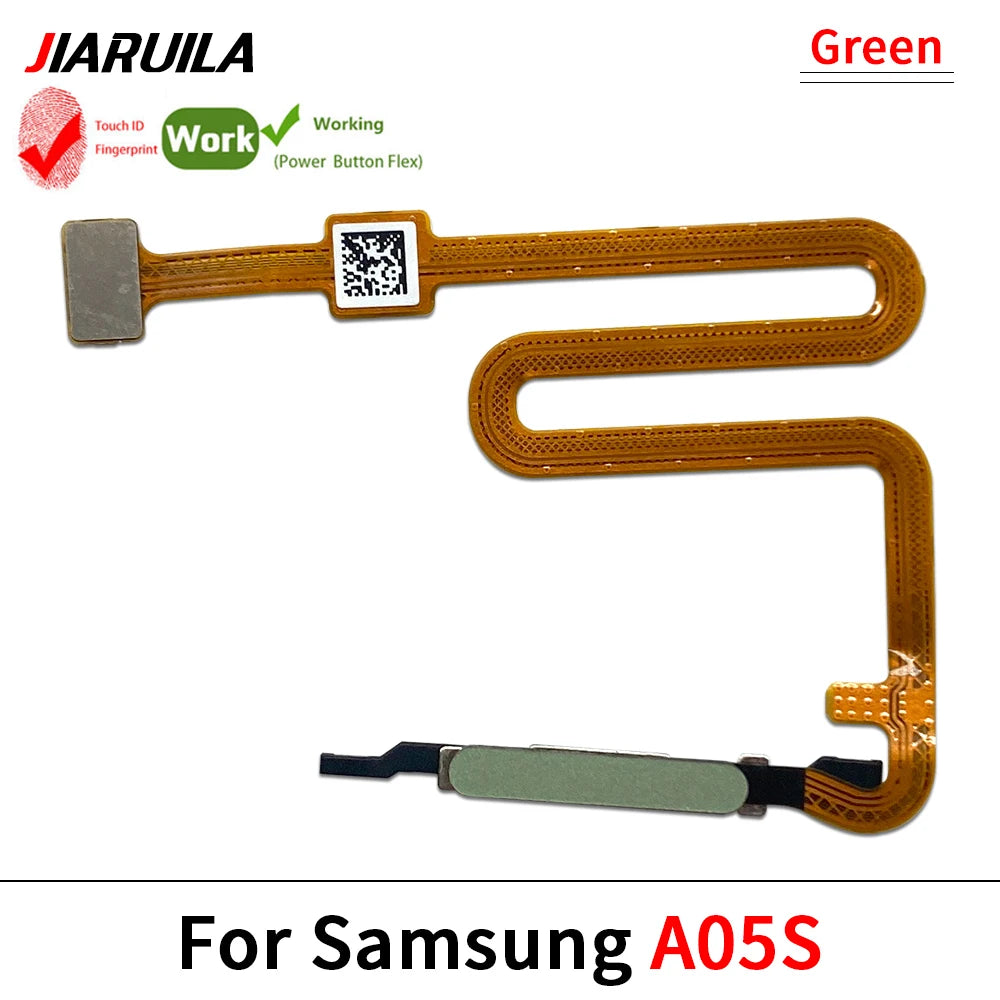 New For Samsung A03S A037F A04s A047F A05s A057F Fingerprint Sensor Home Return Key Menu Button Flex Cable Samsung phone repair parts