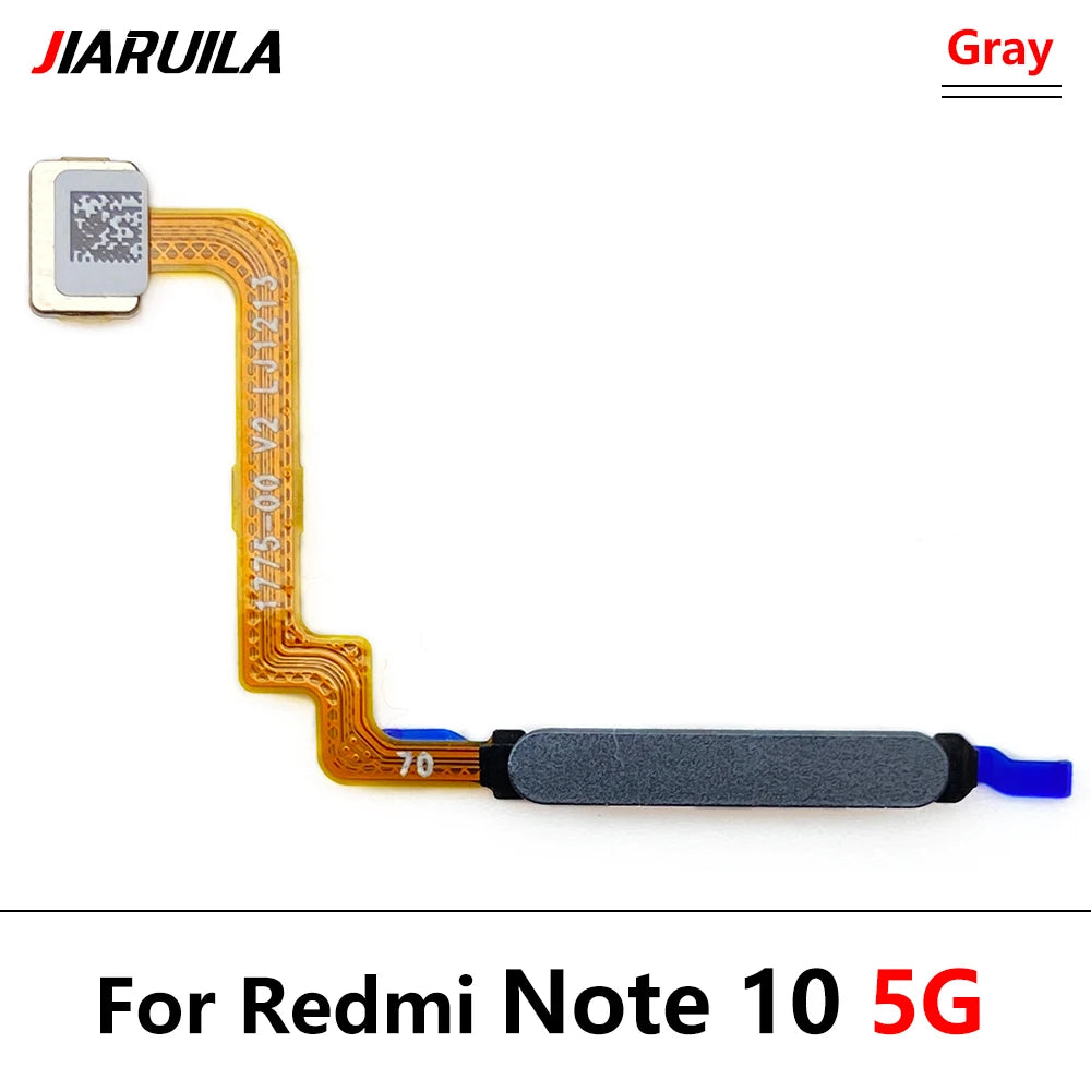 Fingerprint Scanner For Xiaomi Redmi Note 10 10s Pro 4G 5G Home Button Fingerprint Menu Return Key Sensor Flex Cable  Xiaomi  Xiao mi phone repair parts