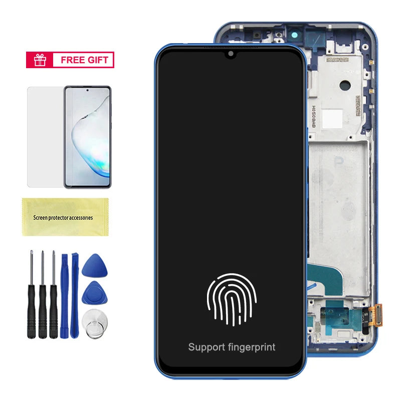 6.57'' Display Screen for Xiaomi Mi 10 Lite 5G Lcd Display Touch Screen Digitizer Assembly For Mi 10 Lite M2002J9G M2002J9S Xiaomi phone repair parts