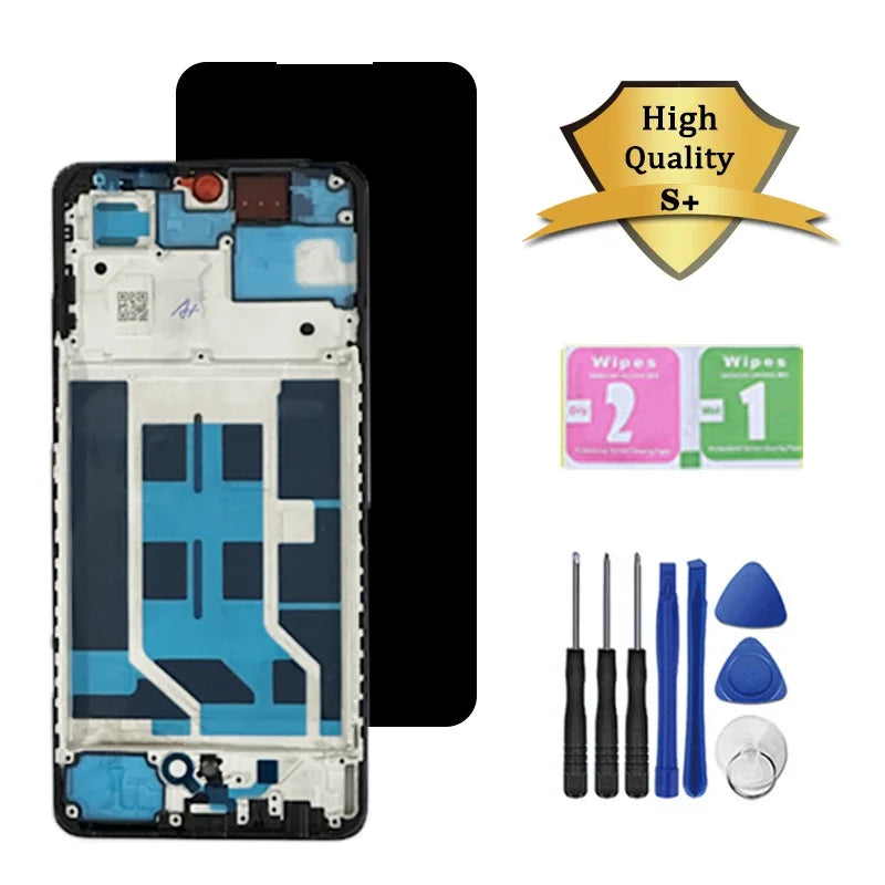 6.67“AMOLED For OnePlus Nord CE4 Lite LCD CPH2621 Display Touch Screen Digitizer For 1+CE4 Lite Display Replacement  OnePlus phone repair parts