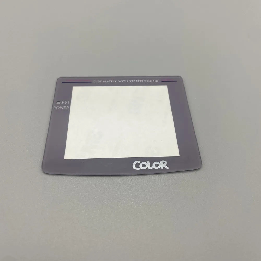 High-Quality Glass Lens Mirror For 2.6-Inch IPS Gameboy Color GBC LCD Screen Lens Game console repair parts