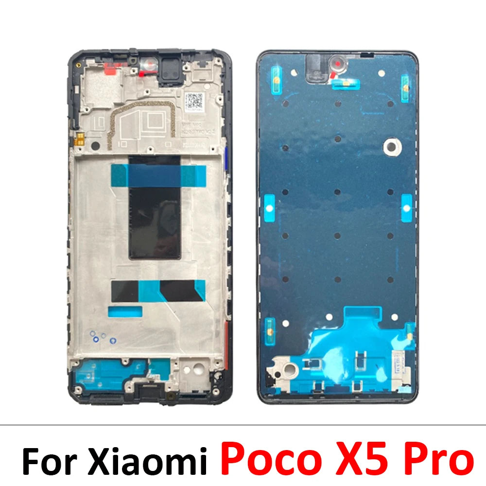 New Housing Middle Frame Bezel Middle Frame For Xiaomi Poco X3 X4 GT X5 M4 M5 Pro 4G 5G M5s Replacement Parts  Xiaomi  Xiao mi phone repair parts