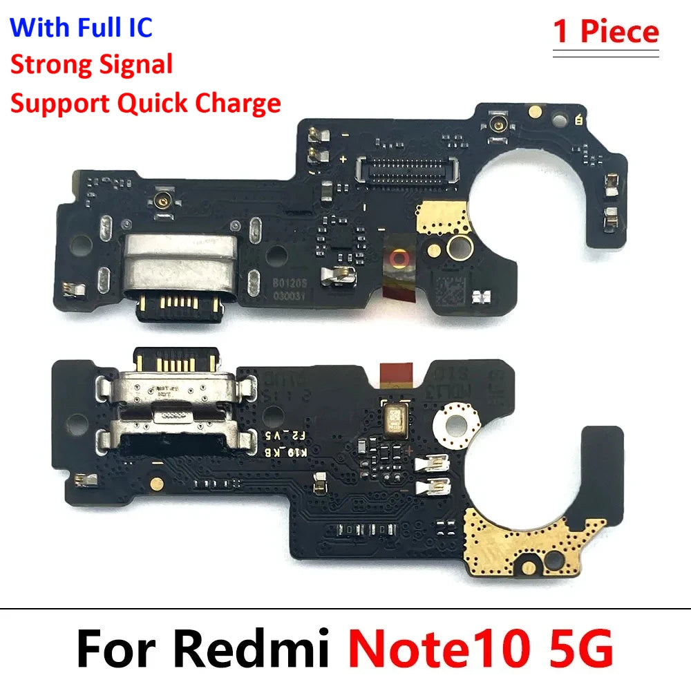 For Xiaomi Redmi Note 10 10s Pro 5G USB Charging Port Mic Microphone Dock Connector Board Flex Cable Repair Parts  Xiaomi  Xiao mi phone repair parts