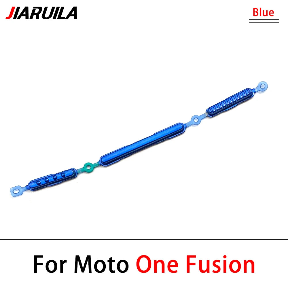 For Motorola Moto One Action Vision Hyper Macro Fusion Plus Power Button + Volume Side Button Key Replacement Parts Motorola phone repair parts