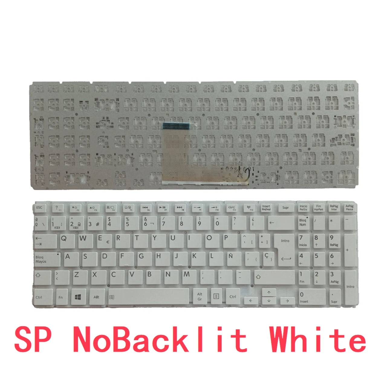 New US UI Russian Spanish Arab Laptop Backlit Keyboard For Toshiba Satellite L50-B L55-B L50D-B L55DT-B S50-B S55-B TOSHIBA laptop repair parts