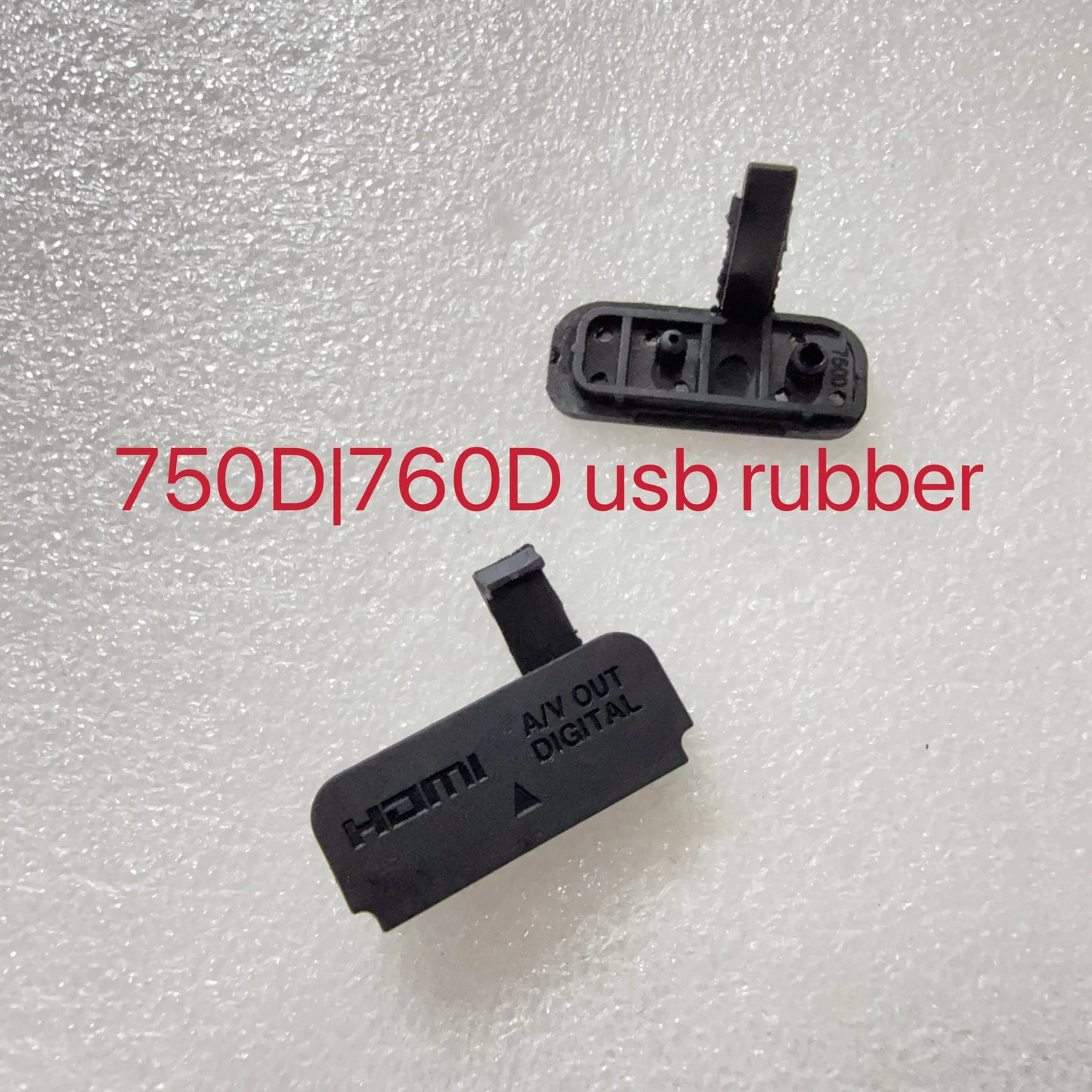 NEW For Canon EOS 750D / 760D MIC / A/V OUT DIGITAL / HDMI USB Rubber Camera Repair Part Digital Camera repair parts