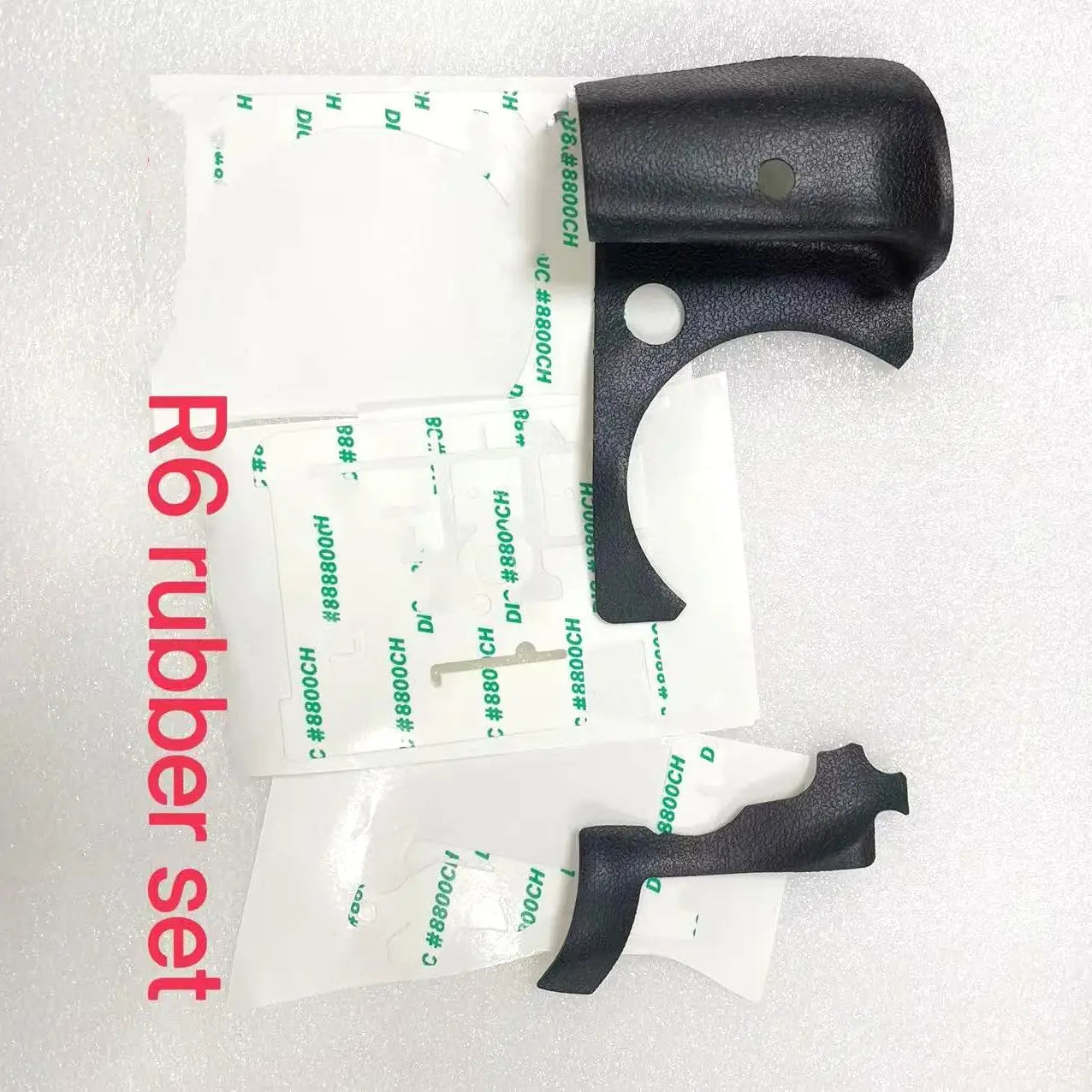 New Good Quality Body Rubber Set for Canon EOS R6 Grip Hands Rubber/Thumb Rubber SLR  Digital Camera repair parts