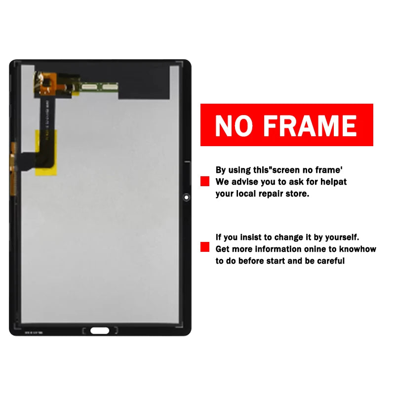 Tested New For Huawei MediaPad M5 Lite M5 10 BAH2-L09 BAH2-W19 CMR-AL09, CMR-W09 Touch Screen Digitizer Assembly Tablet repair parts