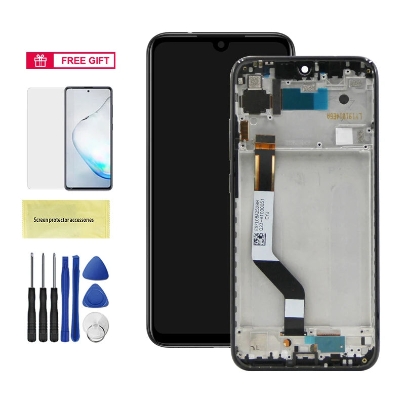 6.3" Screen for Xiaomi Redmi Note 7 Pro M1901F7S Lcd Display Digital Touch Screen with Frame Parts for Redmi Note 7 Replacement Xiaomi phone repair parts