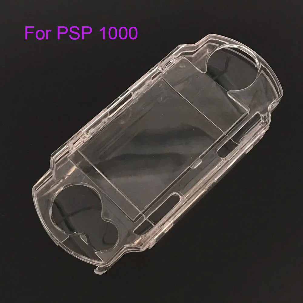 Clear Crystal Protective Case Hard Shell for PS Vita PSV 1000 2000 PSP Go Transparent Protection Cover For PSP1000 2000 3000 Game console repair parts
