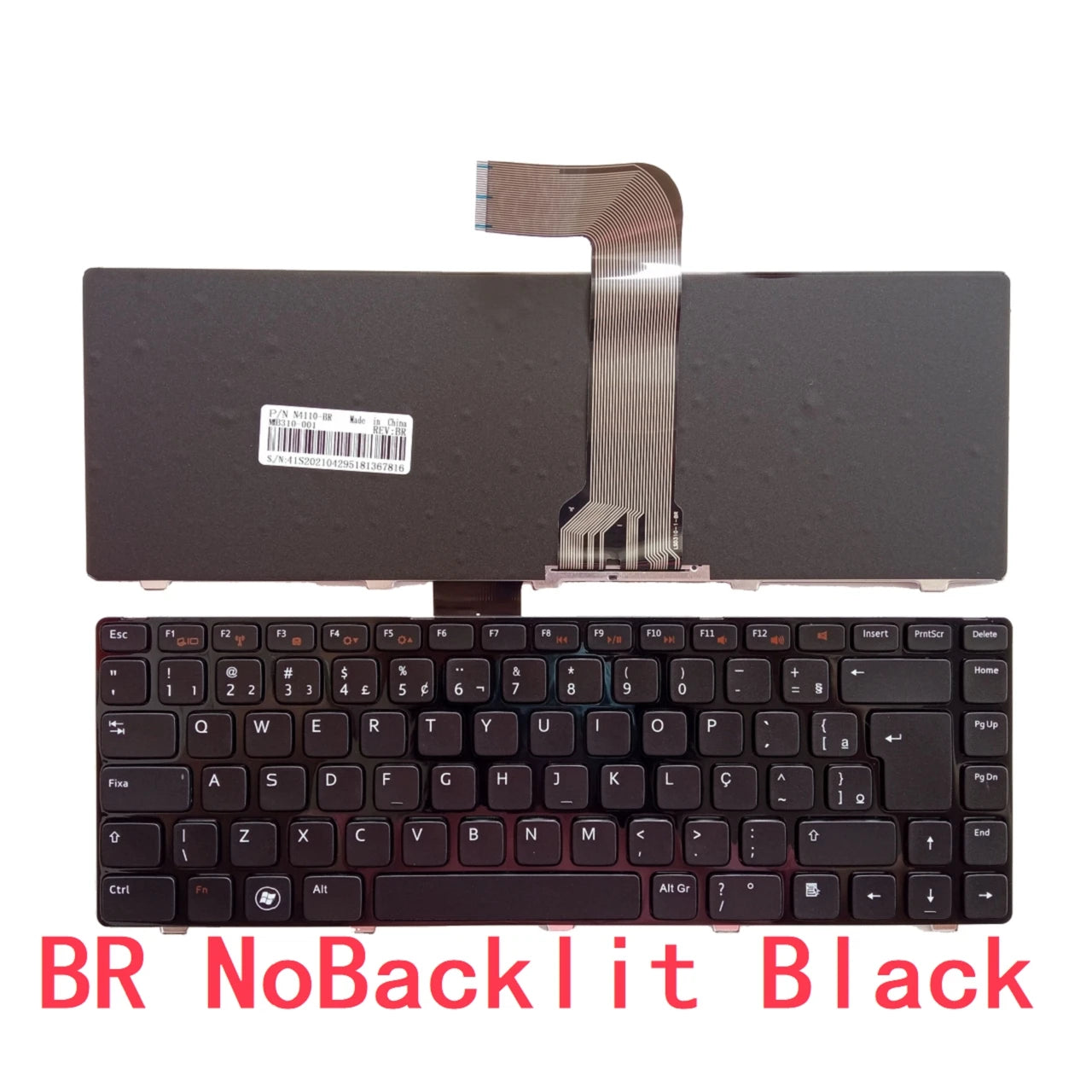 US RU SP AR BR Backlit Keyboard For Dell INSPIRON 14R N4110 N4120 M4110 N4050 M4040 M5040 N5040 N5050 3420 5420 5425 5520 7420 XDell laptop repair parts