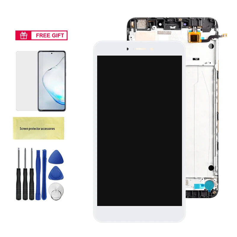 6.44" Max 2 Display Screen Replacement, for Xiaomi Mi Max 2 MDE40 MDI40 LCD Display Digital Touch Screen with Frame Replacement Xiaomi phone repair parts