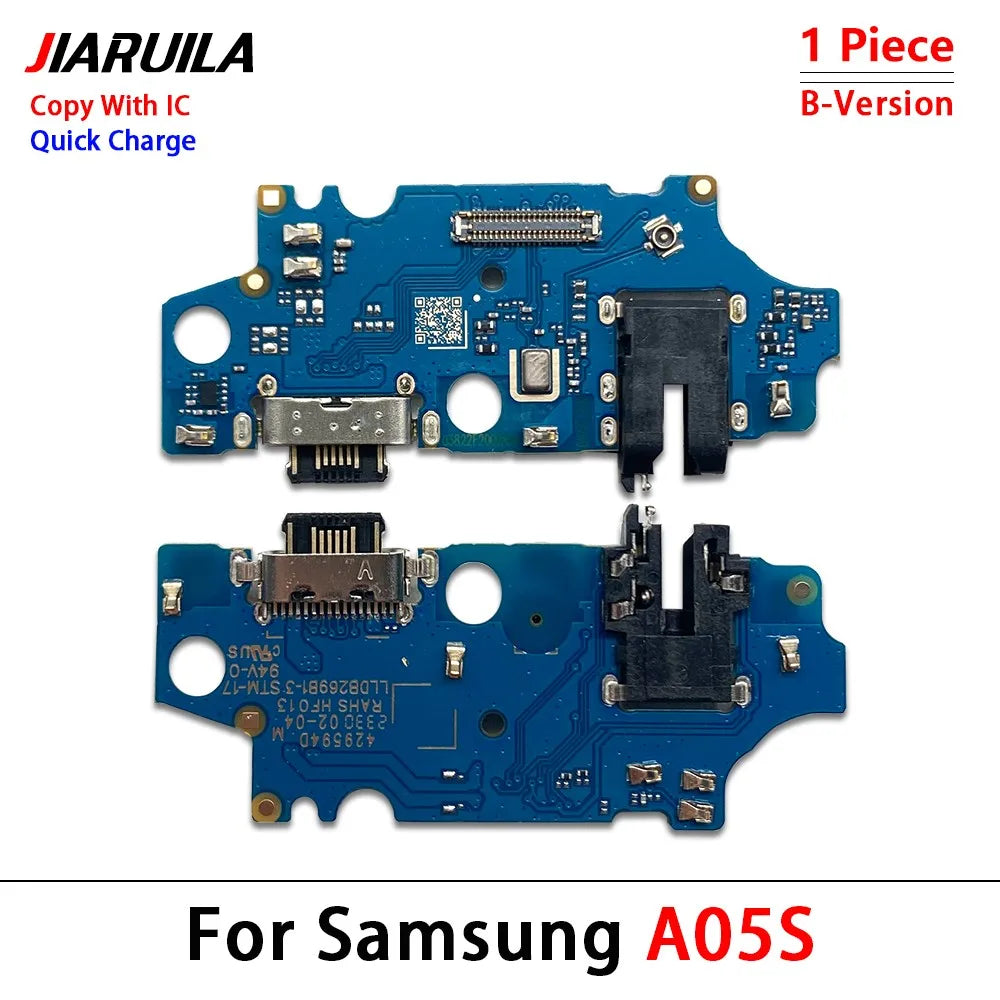USB Charging Port Dock Charger Connector Board Flex Cable For Samsung A22 A32 A12 A02 A03s A02s A03 A04 A04s A04E A05 A05s 4G 5G Samsung phone repair parts