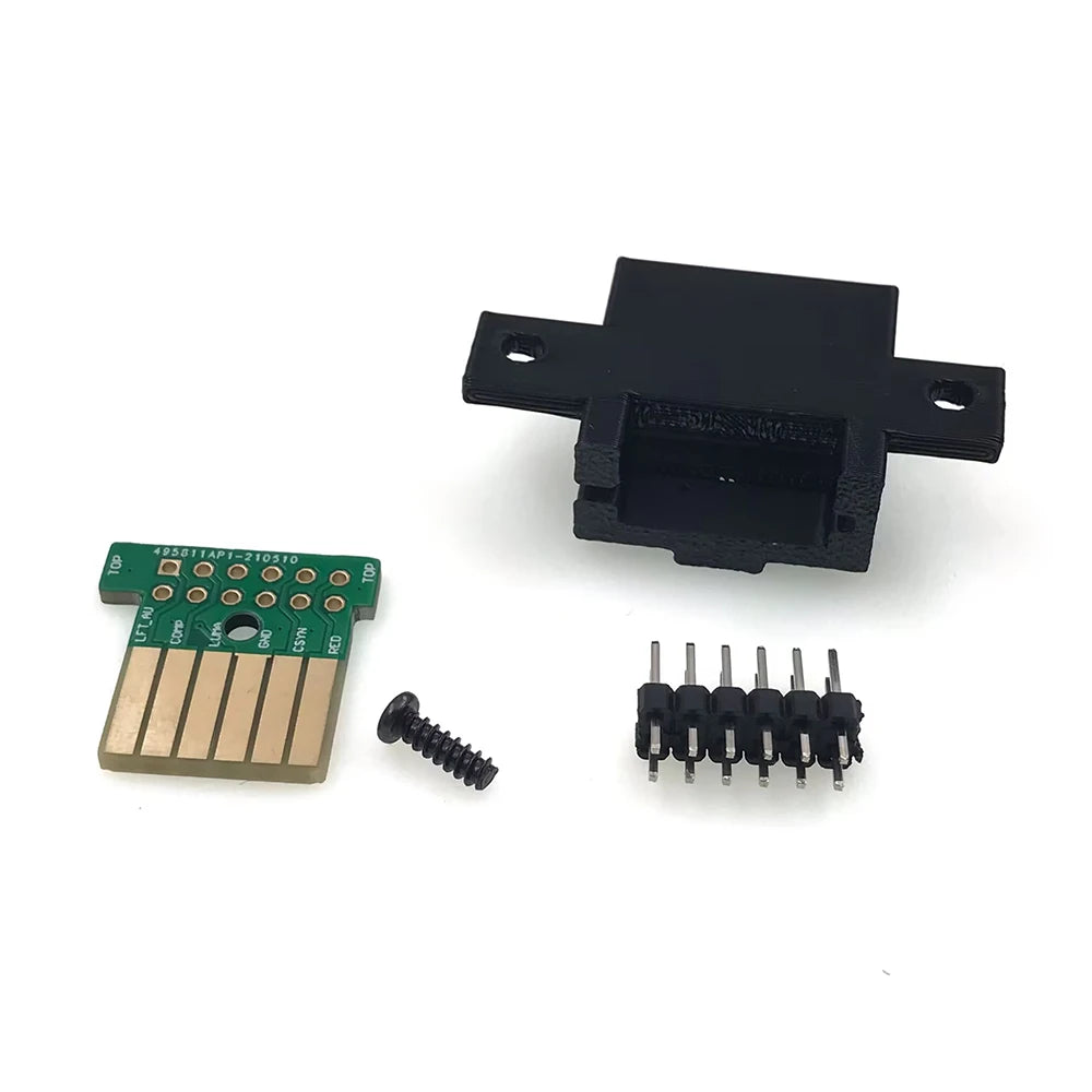 1-5Set For Nintendo SNES RGB DIY TV Video AV Out Female Connector Accessory Game console repair parts