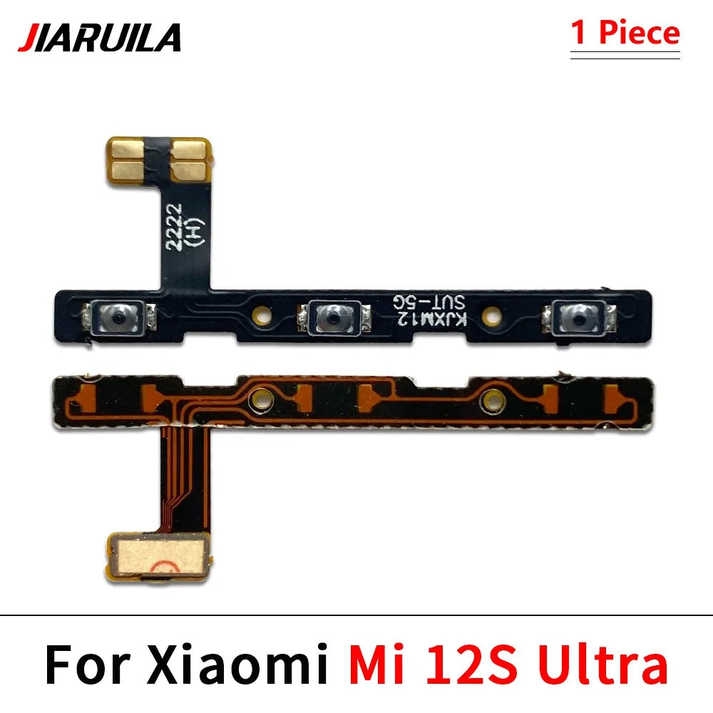 Power on off Volume Key Button Flex Cable For Xiaomi Mi 11 11T 12 12T 12s 13 14 Pro Lite 12s Ultra  Xiaomi  Xiao mi phone repair parts