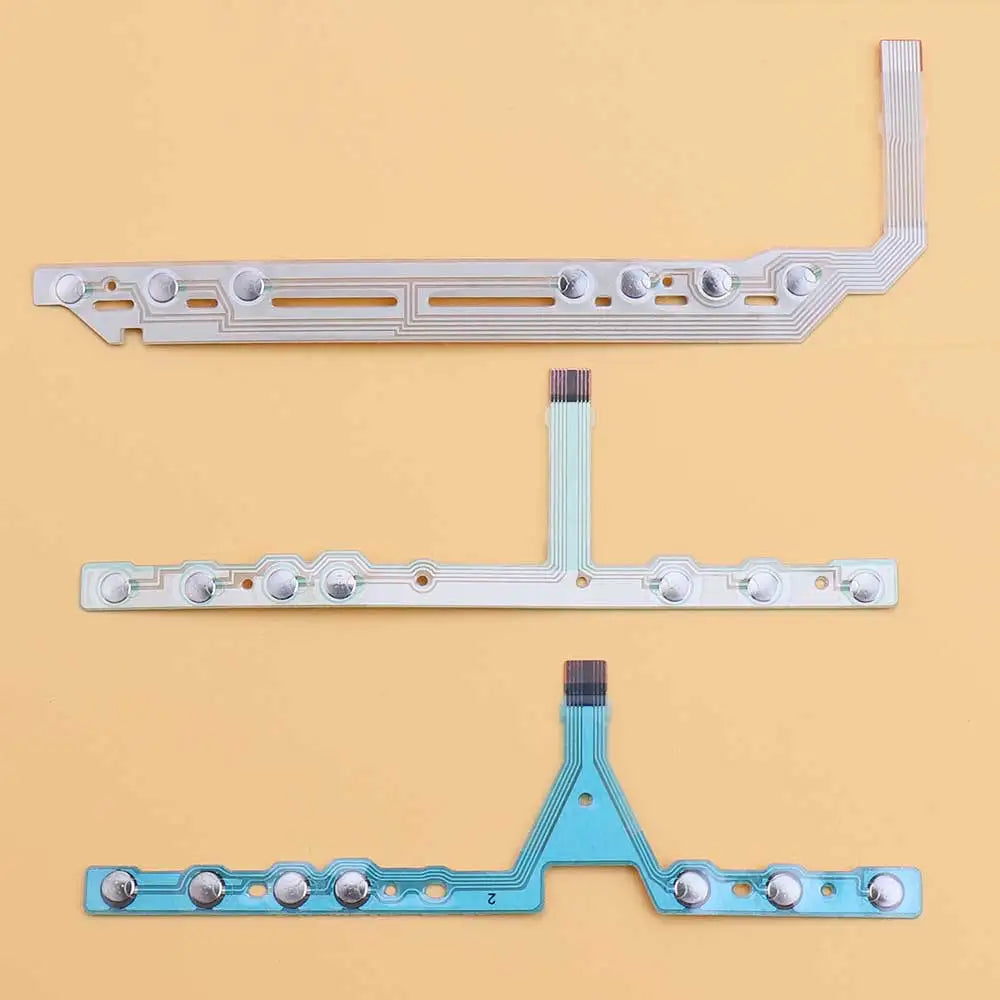 For PSP 1000 2000 3000 Game Console Volume Key Conductive Film Flex Cable Metal Plastic Support Bracket Holder Replacement Parts Game console repair parts