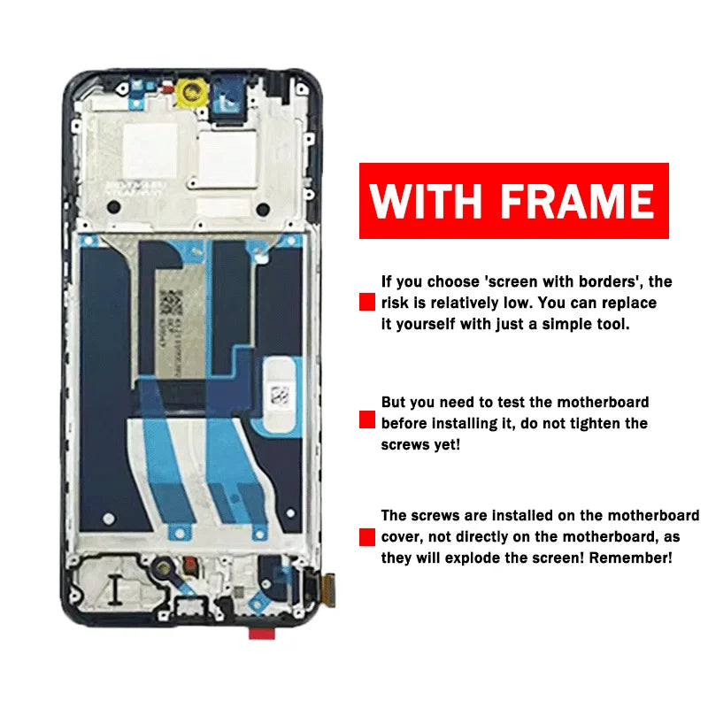 Super AMOLED For Oppo Realme 12+ Plus 5G LCD RMX3867 Display Screen Touch Digitizer Assembly Replacement Repair Parts  Oppo phone repair parts