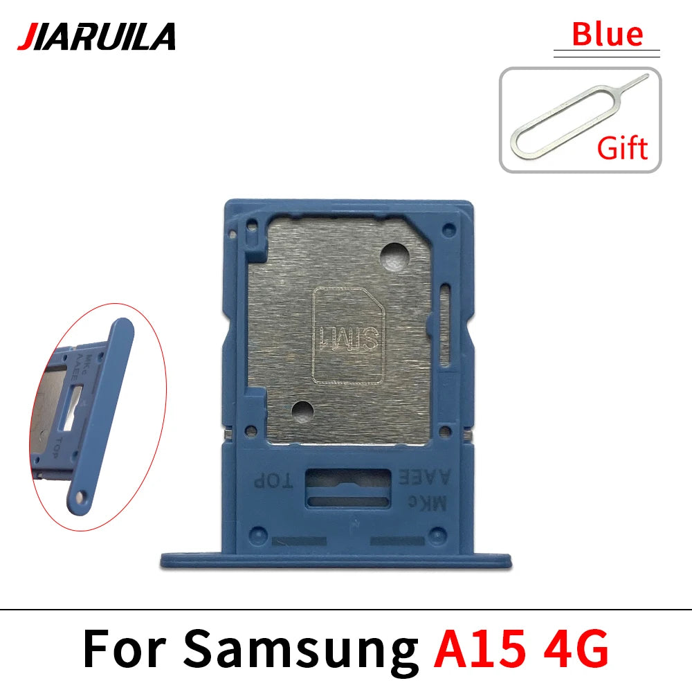 10Pcs, New For Samsung A15 A25 A35 A55 4G 5G SIM Card Slot SD Card Tray Holder Adapter Samsung phone repair parts