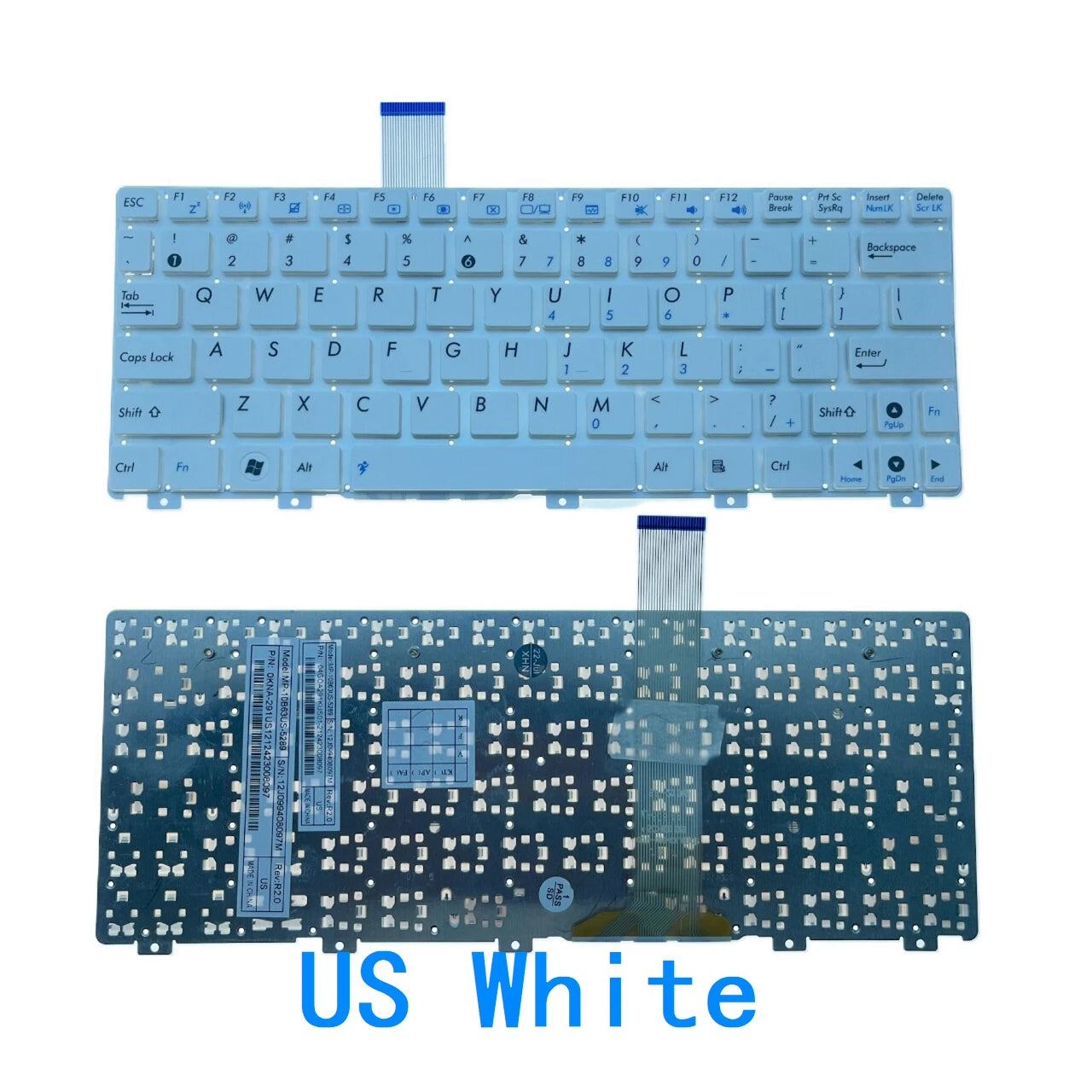US RU SP UK BR Keyboard For ASUS Eee PC 1025 1025C 1015 1015P 1015PE 1015B X101H X101CH 1015PX 1015BX 1015CX 1011PX ASUS laptop repair parts