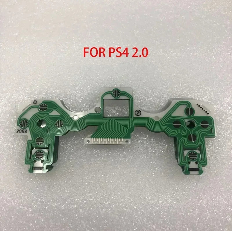 20PCS for PS4 Pro Slim JDM JDS 001/011/020/030/040/050/055 Controller Conductive Film Keypad Flex Cable Ribbon  Game console repair parts