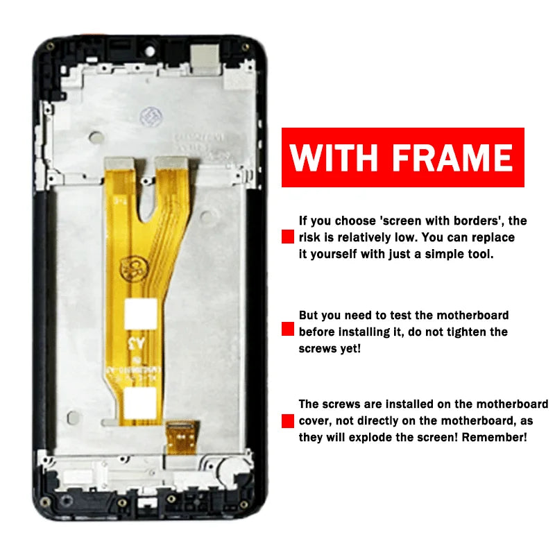 6.52"AAA Quality For ZTE Blade A53/A53 Plus LCD P630 Display Touch Screen Digitizer Assembly Replacement Repair Parts TCL phone repair parts