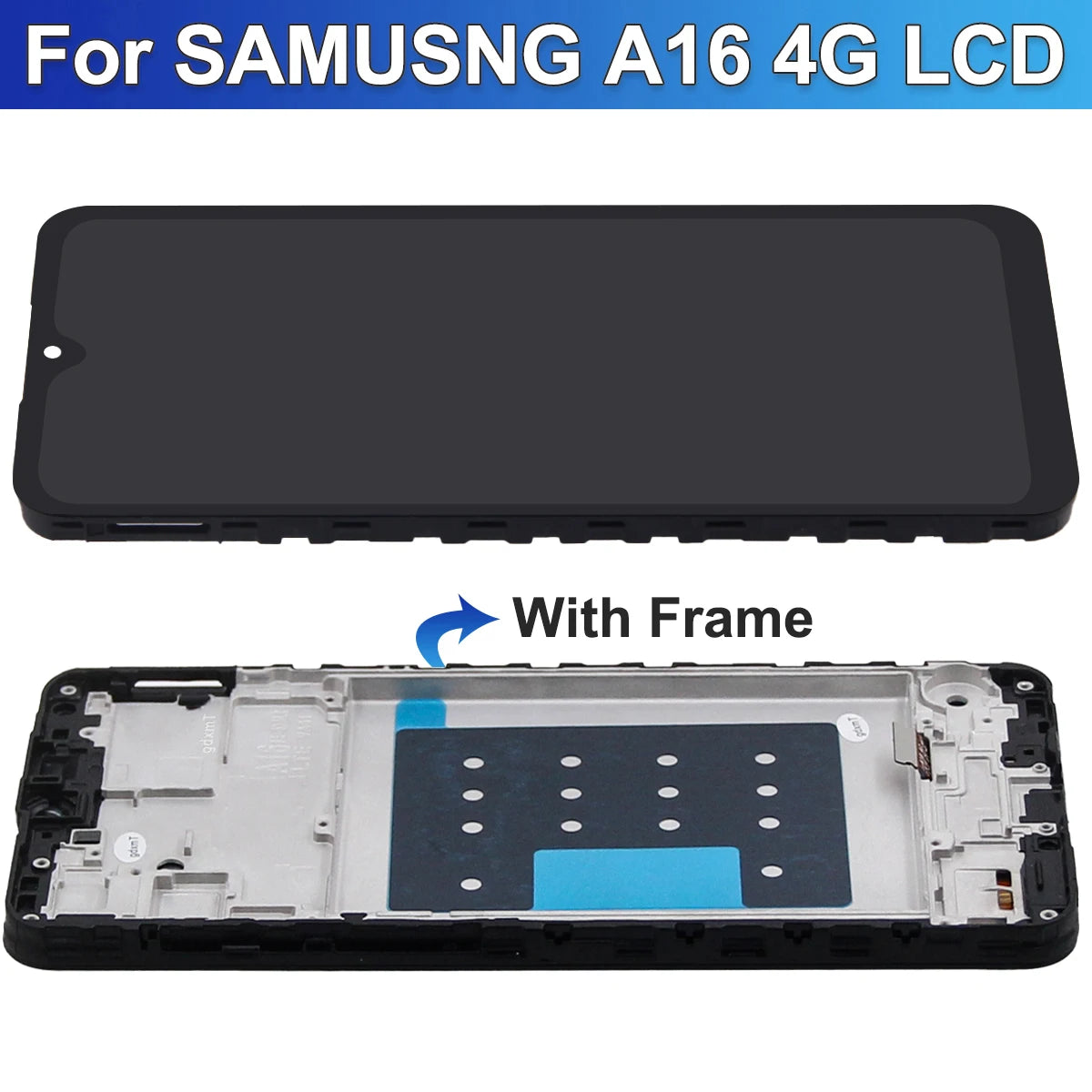 For Samsung A16 4G SM-A165F LCD Display Touch Screen Digitizer Assembly For Samsung A16 5G A166 SM-A166B LCD 100% Tested Samsung phone repair parts